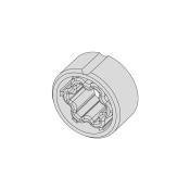 Adapter für Rundrohr 38x1 mm / 40x2 mm | für Becker Rohrmotoren Serie P