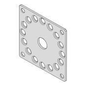 Adapterplatte HK für Blendkappenmontage | für Becker Handkurbel-Antriebe Serie R/L