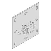 Plattenlager B120 für Ø 25 mm Steckzapfen | für Becker Antriebe Serie L