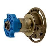 Rolladen-Kegelradgetriebe KG019 mit Untersetzung 4:1 | Freilauf links | für SW 60 achtkant Stahlwelle