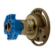 Rolladen-Kegelradgetriebe KG020 mit Untersetzung 4:1 | Freilauf rechts | für SW 60 achtkant Stahlwelle