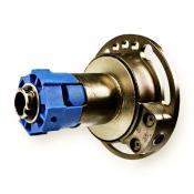 Rolladen-Kegelradgetriebe KG021 mit Untersetzung 4:1 | Freilauf links | für SW 40 achtkant Stahlwelle