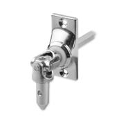 Gelenklager 45° GL032 mit 22x52 mm Platte für 11,9 mm Zapfen | 6 mm Vierkant