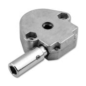 Schneckengetriebe SG008 mit Untersetzung 4:1 | 8 mm Vierkant / 7 mm Vierkant | mit Endanschlag